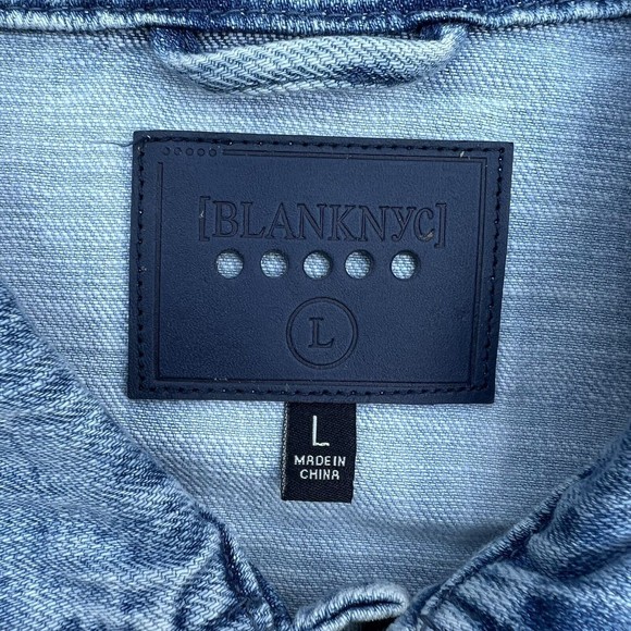 Blank NYC Light Blue Denim Romper - Picture 5 of 12